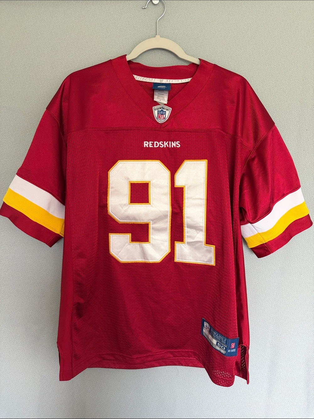 Reebok OnField Ryan Kerrigan #91 Washington Redskins NFL Jersey Size 50 Stitched